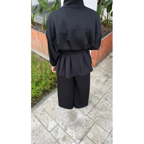 Oysho Kemer Detaylı Takım - Siyah