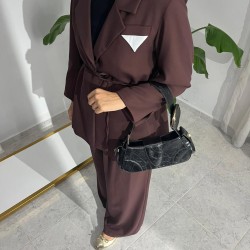 Ceket Pantolon Takım - Bordo