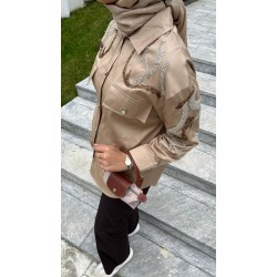 Tensel İşlemeli Ceket