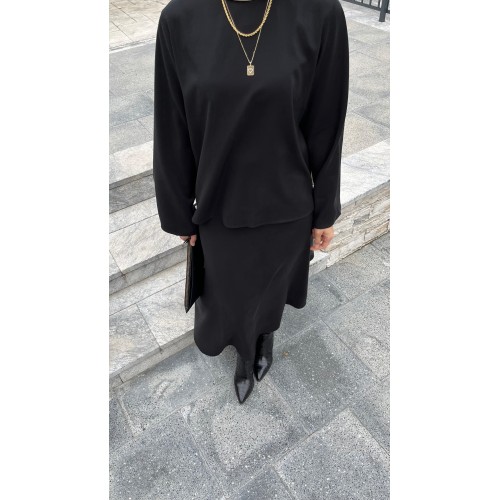 Kupra Etekli Takım - Siyah