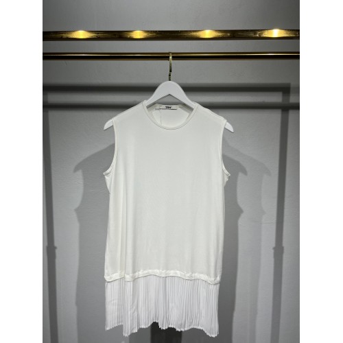 Piliseli İçlik - Beyaz