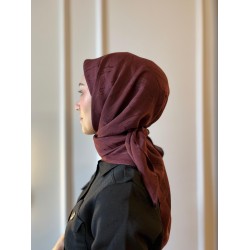 Dalga Desen Ayrobin Eşarp - Bordo Dalga Desen Ayrobin Eşarp - Bordo